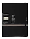 Книга для записей А4, 96 листов в линейку "Professional Large", черная, жесткая обложка, резинка, Moleskine - фото 1