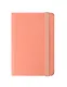 Записная книжка А7 80л лин. "Joy Book. Персиковый пух" иск.кожа, тонир.блок, скругл.углы, ляссе, резинка, карман на задн.форзаце - фото 1