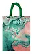 Сумка-шоппер Marble style (мрамор розовый с бирюзовым) (ПВХ) (25х35х12) (12-PhoenixBag-4) - фото 1