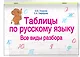Таблицы по русскому языку. Все виды разбора - фото 3