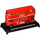 464001 Машинка литая коллекционная Motor City Classics - Die-сast модель по лицензии Coca-Cola London Double Decker Bus, масштаб 1:64 - фото 4