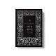 Записная книжка А6 96л кл. "VINTAGE. Black" 7Б, фактур.переплет, тисн. фольгой, офсет - фото 2