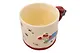 Кружка Собачка в кофточке (керамика, красная ручка) (450мл) (12-B3-6641-202510-STB-02) - фото 3