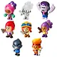 Набор коллекционных фигурок Brawl Stars, 8 шт., 2 редких героя: Кроу и Амбер, (5см), (BRW2070C) - фото 2