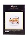Набор для вышивания крестом ТМ Алиса Осень в городе Чайки над мостом (0-216) (7х7см) - фото 1