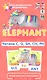 Наглядное пособие. Elephant. Читаем C, G, SH, CH, PH. Английский язык, Level 4.Набор карточек с картинками - фото 1