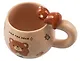 Кружка Мишка Milk Tea (керамика) (400мл) (12-34466-NK-018) - фото 4