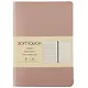 Записная книжка А6 80л "Soft Touch. Розовое золото" иск.кожа, инт.обл., лин., тчк., нелин., ляссе, инд.уп. - фото 1