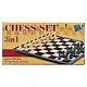 Шахматы, шашки магнитные. Набор игр настольных  3 в 1. - фото 2