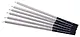 Набор свечей для торта Silver (серебро) (6шт) (15см) (12-7color-candle_12) - фото 4