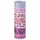 Клейкие WASHI-ленты для декора СЕРДЦА, 15 мм х 3 м, 7 цветов, рисовая бумага, ОСТРОВ СОКРОВИЩ, 661708 - фото 1