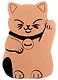 Доска пробковая "Кошка.Манэки-нэко" фигурная, инд.уп - фото 1