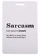 Чехол для карточек Sarcasm (словарь) - фото 1