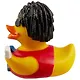 Игрушка для ванной, уточка резиновая FUNNY DUCKS "Уточка рокер"  (1948) - фото 3