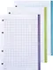 Сменный блок для тетради на кольцах «Цветной», 120 листов - фото 3