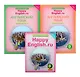 Комплект для школьника "Happy English.ru". 9 класс. Английский язык. (Учебник + Рабочая тетрадь № 1, №2) - фото 1