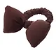 Резиночка дутая Бантик (коричневая) (текстиль) (10см) (12-2025093-17) (Lafilaf) - фото 2