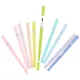 Фломастеры «Pastel» Colorino, 10 цветов, двусторонние - фото 2