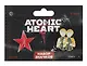 Набор значков Atomic heart Атомная Близняшка (металл) (2 штуки) - фото 1