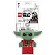 LGL-KE208AH Брелок-фонарик для ключей LEGO Star Wars - Малыш Грогу в праздничном свитере (Grogu Holiday Sweater), возраст 6+ - фото 1