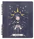 Тетрадь 96л кл. "My Notes. Таро. Звезда" гребень, прозр.рельефн.пластик, скр.углы - фото 1