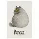 Тетрадь в клетку Languo, Fat cat, 44 листа, в ассортименте - фото 1