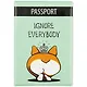 Обложка для паспорта Корги с короной Ignore everybody (ПВХ бокс) (ОП2019-229) - фото 1