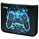 Папка для тетрадей A5 "Digital gamepad" молния с трех сторон, пластик - фото 4