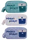 Сумочка на молнии Pocket secret (20х10) (ткань) (ПВХ бокс) - фото 5