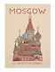 Открытка одинарная "Храм Василия Блаженного" Волковой - фото 1