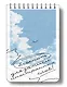 Тетрадь для записи иностр.слов А6- 50л "Лазурное небо" спираль - фото 2