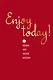Пятибук Enjoy today! 5 ярких лет моей жизни (красный) - фото 1