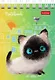 Блокнот А7 40л кл. "Кошарики" мел.картон, гребень, 65г/м2, ассорти - фото 5