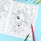 Милые единороги. Книжка-раскраска для детей - фото 6