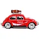 Машинка литая коллекционная Motor City Classics - Die-сast модель по лицензии Coca-Cola 1966 Volkswagen Beetle (Top Rack), масштаб 1:24 - фото 6