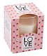 Свеча ароматическая в стакане Love candle Rosa (120г) (коробка) - фото 1
