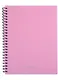 Тетрадь в клетку Erich Krause, Candy, 80 листов, розовый перламутр - фото 1