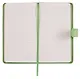Ежедневник недат. А6+ 120л 110x190 "Тиволи" зеленый, кожзам, тв.переплет, тисн.фольгой, магнит.клапан, офсет, загругл.углы, справ.мат-лшы, ляссе, инд.уп - фото 3