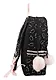 Рюкзак "Pusheen" 1отд., 38,5*29*15 черный, полиэстер, карман для ноутбука, регул.лямки, светоотраж.элем. - фото 3