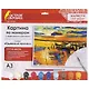 Картина по номерам А3, ОСТРОВ СОКРОВИЩ ОДИНОКИЙ ПРИЧАЛ, С АКРИЛОВЫМИ КРАСКАМИ, картон, кисть, 661641 - фото 1