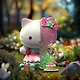 Коллекционная фигурка Mighty Jaxx Hello Kitty Floral Daydream Series (19см) (71167) - фото 2