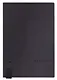 Ежедневник недат. А5 160л "Виннер" черный, кожзам, мягк. переплет, блинт.тисн, офсет, справ.мат-лы, ляссе с аппликацией, инд.уп - фото 1
