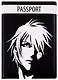 Обложка для паспорта Аниме Лицо (Сэйнэн) ч/б (ПВХ бокс) - фото 1