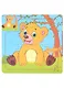 Развивающая рамка "Мишка" - фото 1