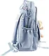 Рюкзак "Мишка" 44*30*12,5см, голубой, с игрушкой - фото 3