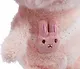 Мягкая игрушка Зайка волнистые ушки розовый - фото 6