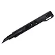 Нож канцелярский 9мм "Razzor 400" черное лезвие, auto-lock, металл. направл., Berlingo - фото 2