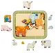 Зоопазл деревянный "Переполох на ферме" 14 деталей - фото 3