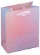 Пакет А6 11,5*14,5*6 "Праздничный градиент" жен., бум., тиснение, тег - фото 2