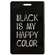 Чехол для карточек Black is my happy color (ДГ2021-283) - фото 1